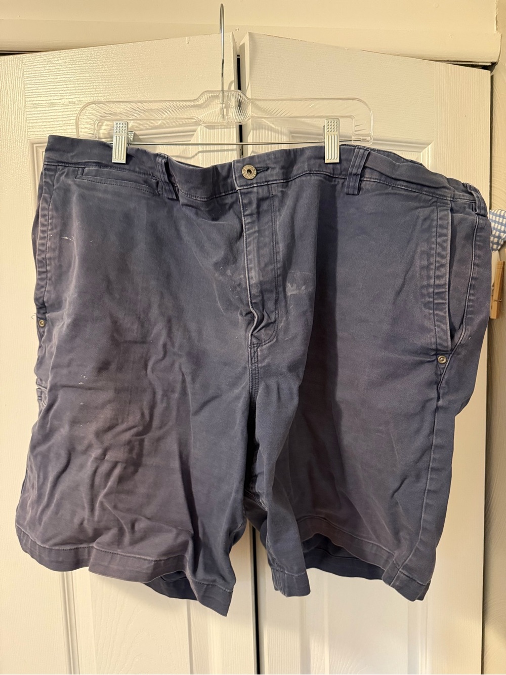 Duluth Trading Co Navy Blue Men's Cargo Shorts
